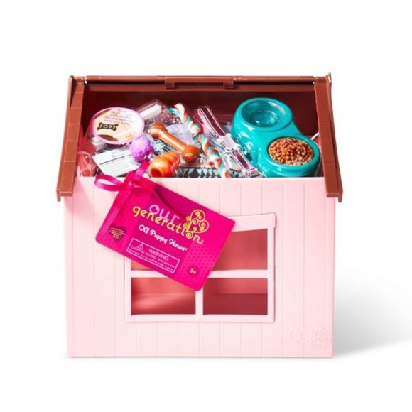 American Girl Toys Our Generation Og Puppy House Dog House Accessory Playset For 8 Dolls